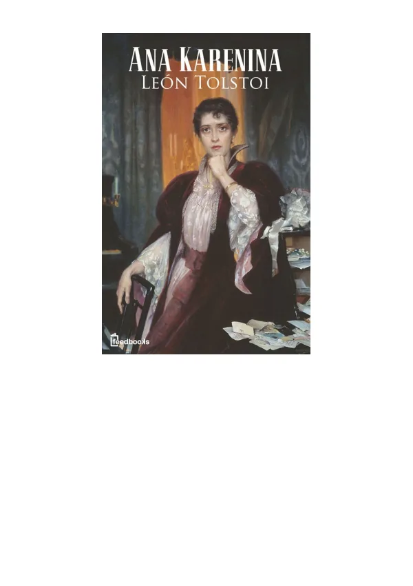 Ana Karenina - Secundaria (MINEDU) PDF 1 Portada de Ana Karenina - Secundaria - MINEDU