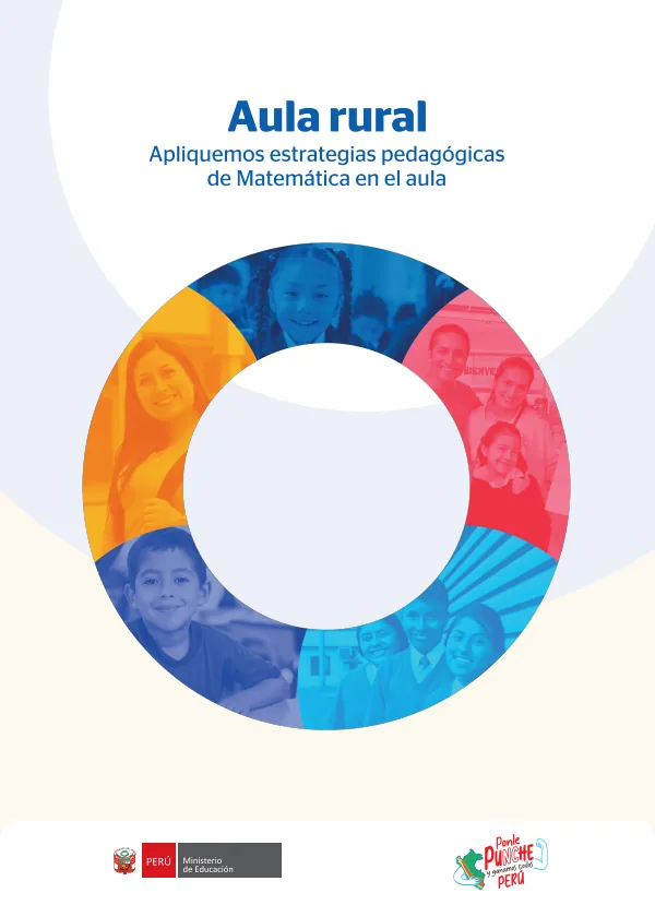 Aula rural: apliquemos estrategías pedagógicas de matemática en el aula (MINEDU) PDF 1 Portada de Aula rural: apliquemos estrategías pedagógicas de matemática en el aula - Guías docentes - MINEDU