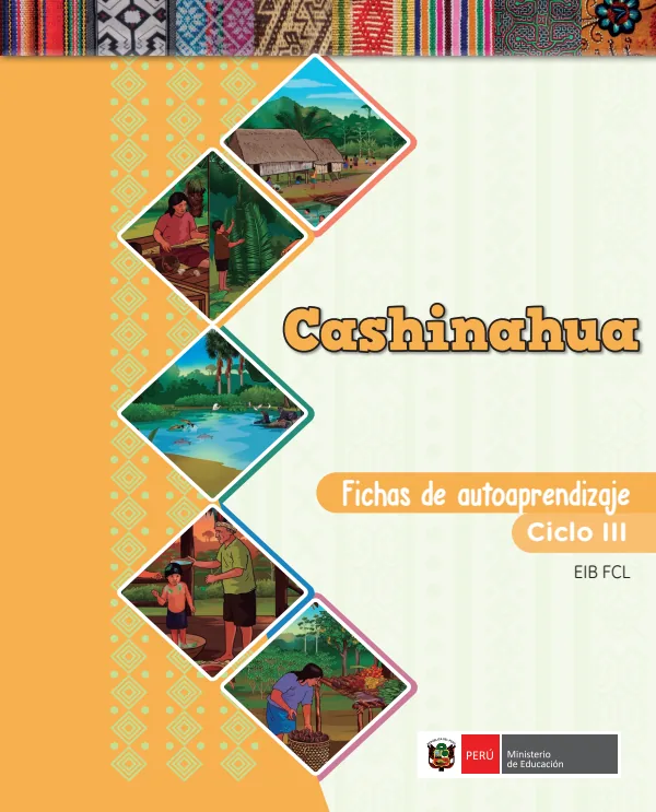 Cashinahua - Fichas de autoaprendizaje Malena de Matemáticas del III Ciclo (1.er y 2.) de Primaria (MINEDU) PDF 1 Portada de Cashinahua - Fichas de autoaprendizaje Malena de Matemáticas del III Ciclo (1.er y 2.) - Primaria - MINEDU