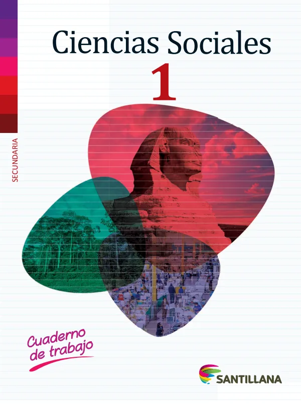 Ciencias Sociales 1: Cuaderno de trabajo - 1.° grado de Secundaria (MINEDU) PDF 1 Portada de Ciencias Sociales 1: Cuaderno de trabajo - 1.° grado de Secundaria - MINEDU
