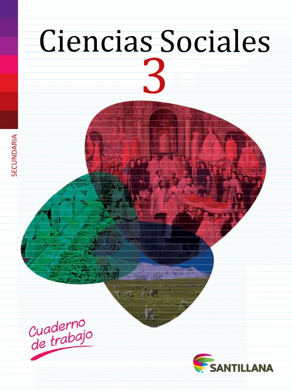 Ciencias Sociales 3: Cuaderno de trabajo - 3.° grado de Secundaria (MINEDU) PDF 1 Portada de Ciencias Sociales 3: Cuaderno de trabajo - 3.° grado de Secundaria - MINEDU