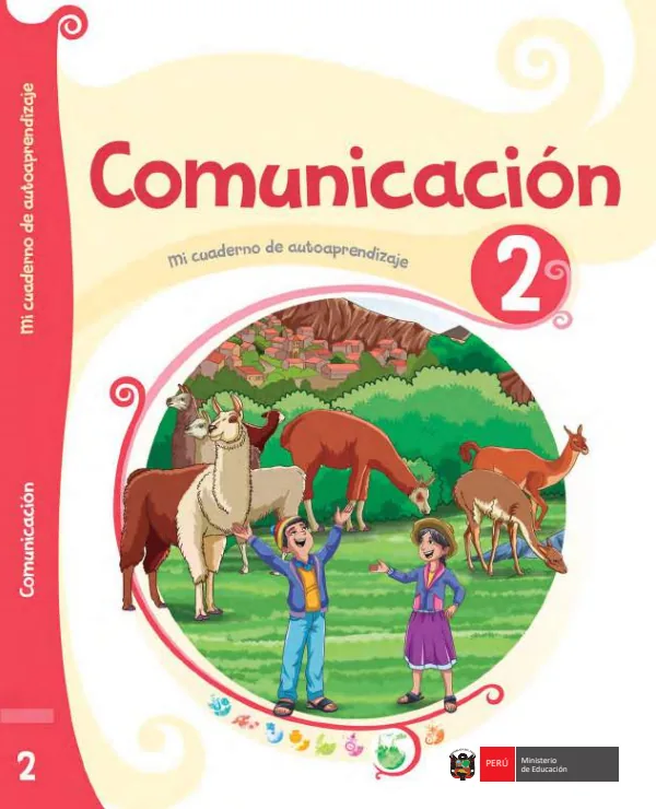 Comunicación 2: Mi cuaderno de autoaprendizaje - 2.° grado de Primaria (MINEDU) PDF 1 Portada de Comunicación 2: Mi cuaderno de autoaprendizaje - 2.° grado de Primaria - MINEDU