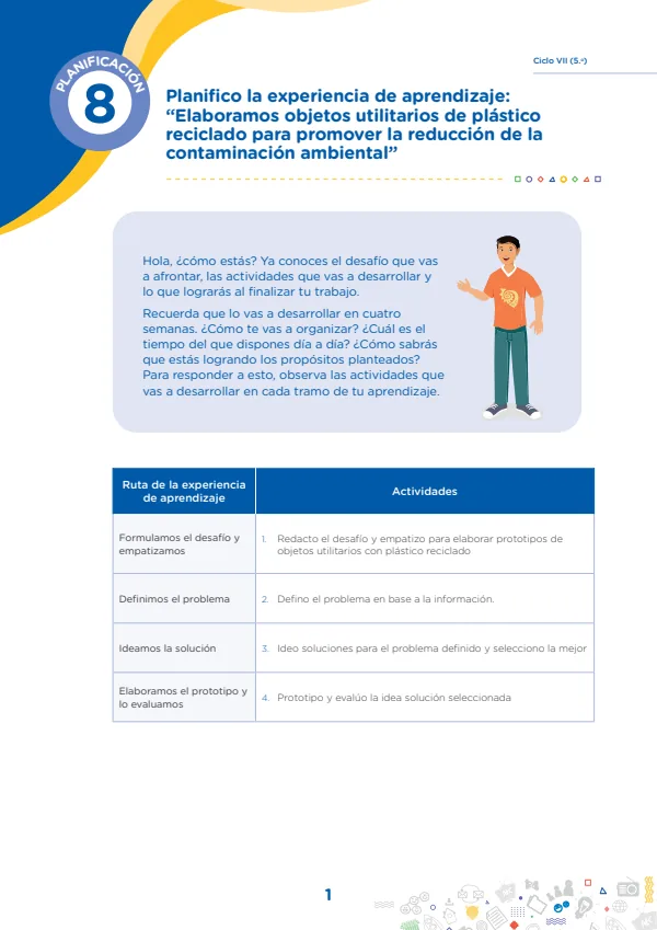 Contamos historias a través de la narrativa visual - 5.° grado de Secundaria (MINEDU) PDF 1 Portada de Contamos historias a través de la narrativa visual - 5.° grado de Secundaria - MINEDU