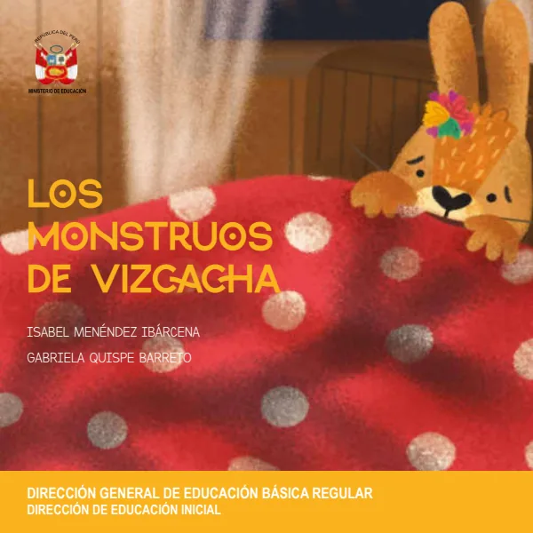 Cuento: Los monstruos de Vizcacha - Educación Inicial (MINEDU) PDF 1 Portada de Cuento: Los monstruos de Vizcacha - Educación Inicial - MINEDU