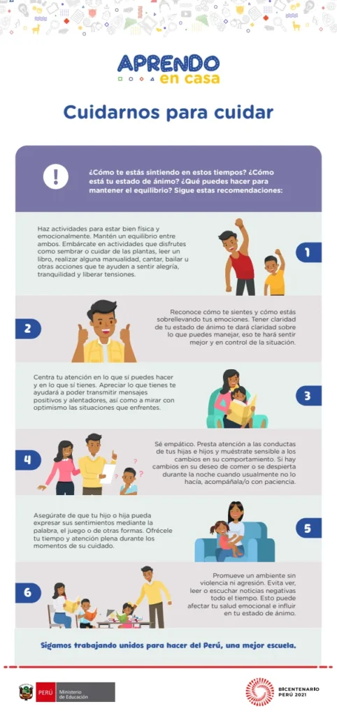 Cuidarnos para cuidar AeC 2021 - Educación Inicial (MINEDU) PDF 1 Portada de Cuidarnos para cuidar AeC 2021 - Educación Inicial - MINEDU