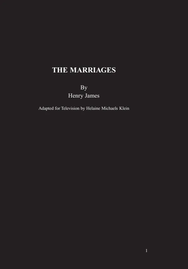 Design For Drama: Short plays: The marriages, Adapted for television, Learning English (MINEDU) PDF 1 Portada de Design For Drama: Short plays: The marriages, Adapted for television, Learning English - 5.º grado de Secundaria - MINEDU