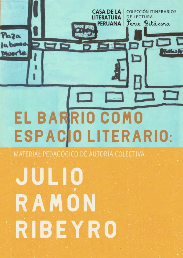 El barrio como espacio literario: Julio Ramón Ribeyro - Secundaria (MINEDU) PDF 1 Portada de El barrio como espacio literario: Julio Ramón Ribeyro - Secundaria - MINEDU