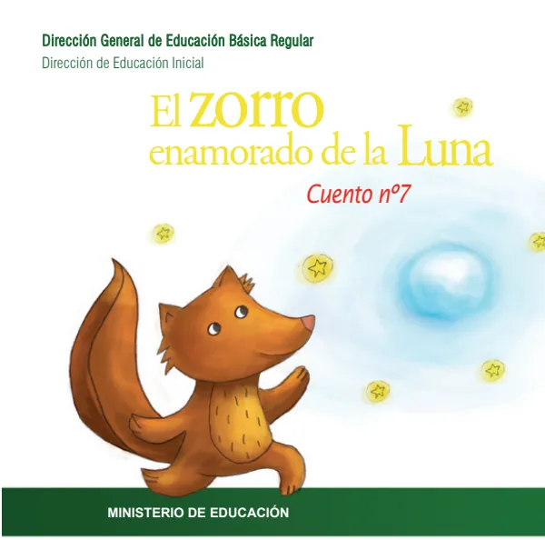 El zorro enamorado de la Luna - Educación Inicial (MINEDU) PDF 1 Portada de El zorro enamorado de la Luna - Educación Inicial - MINEDU