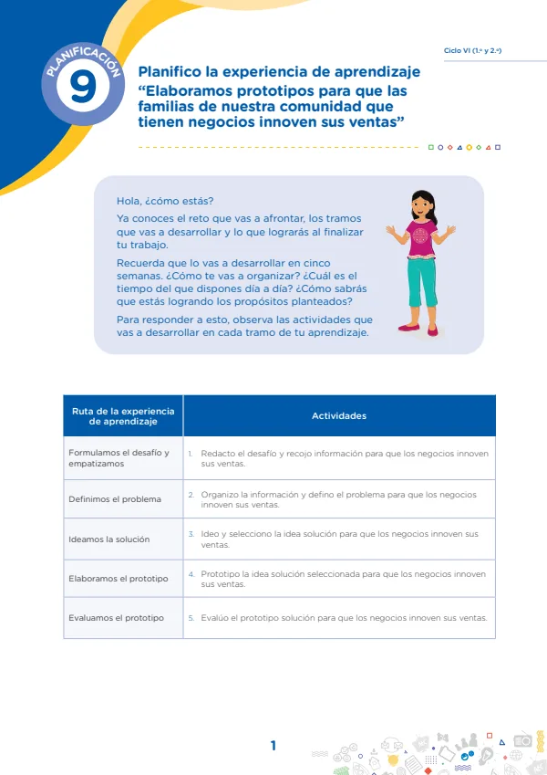 Elaboramos prototipos para que las familias de nuestra comunidad que tienen negocios innoven sus ventas (MINEDU) PDF 1 Portada de Elaboramos prototipos para que las familias de nuestra comunidad que tienen negocios - Secundaria - MINEDU