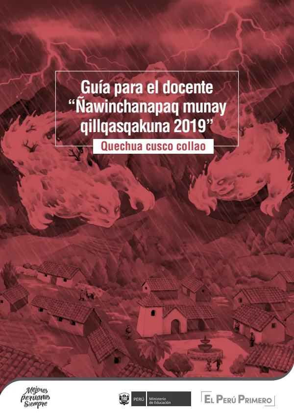 Guia para el docente quechua cusco collao 2019 (Mis lecturas favoritas en quechua cusco collao) (MINEDU) PDF 1 Guia para el docente quechua cusco collao 2019 (Mis lecturas favoritas en quechua cusco - Educación Intercultural Bilingüe - MINEDU