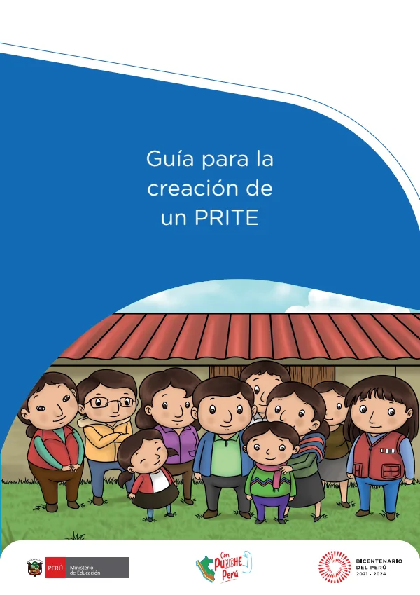 Guía para la creación de un PRITE (MINEDU) PDF 1 Portada de Guía para la creación de un PRITE - Educación Básica Especial (EBE) - MINEDU