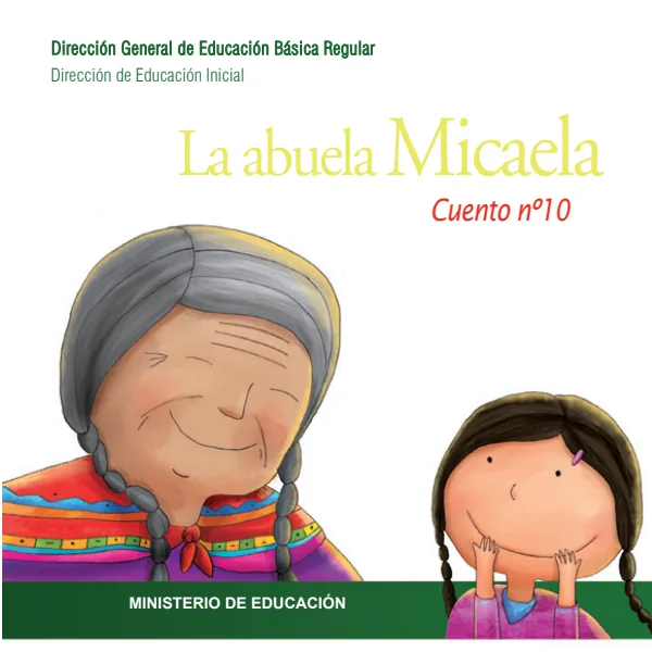 La abuela Micaela - Educación Inicial (MINEDU) PDF 1 Portada de La abuela Micaela - Educación Inicial - MINEDU