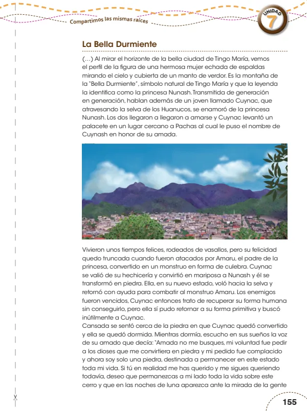 La Bella Durmiente - 5.° grado de Primaria (MINEDU) PDF 1 Portada de La Bella Durmiente - 5.° grado de Primaria - MINEDU