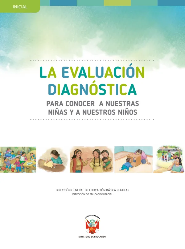 La evaluación diagnóstica para conocer a nuestras niñas y a nuestros niños (MINEDU) PDF 1 Portada de La evaluación diagnóstica para conocer a nuestras niñas y a nuestros niños - MINEDU