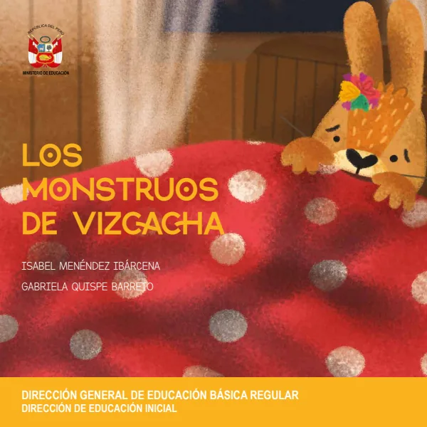 Los monstruos de Vizcacha - Educación Inicial (MINEDU) PDF 1 Portada de Los monstruos de Vizcacha - Educación Inicial - MINEDU