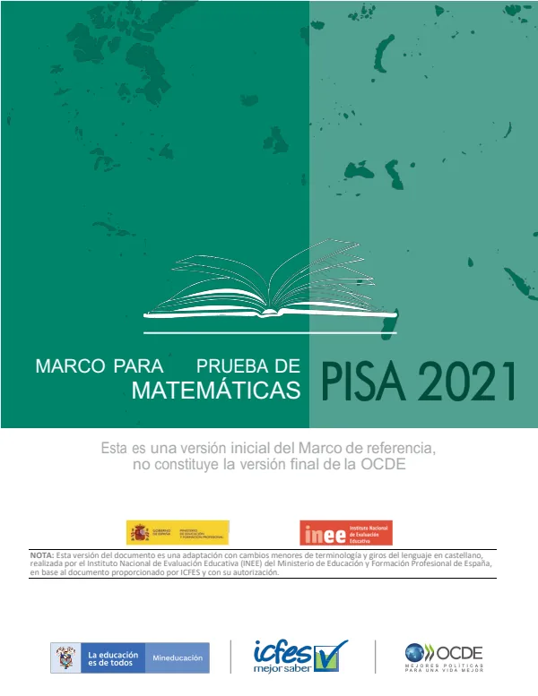 Marco para pruebas de matemática PISA 2021 (Recursos PISA 2025) (MINEDU) PDF 1 Portada de Marco para pruebas de matemática PISA 2021 (Recursos PISA 2025) - Evaluaciones UMC (ECE y ENLA) - MINEDU