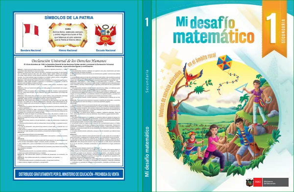 Mi desafío matemático. Cuaderno de nivelación de competencias matemáticas Ciclo VI (MINEDU) PDF 1 Portada de Mi desafío matemático. Cuaderno de nivelación de competencias matemáticas Ciclo VI - Secundaria - MINEDU