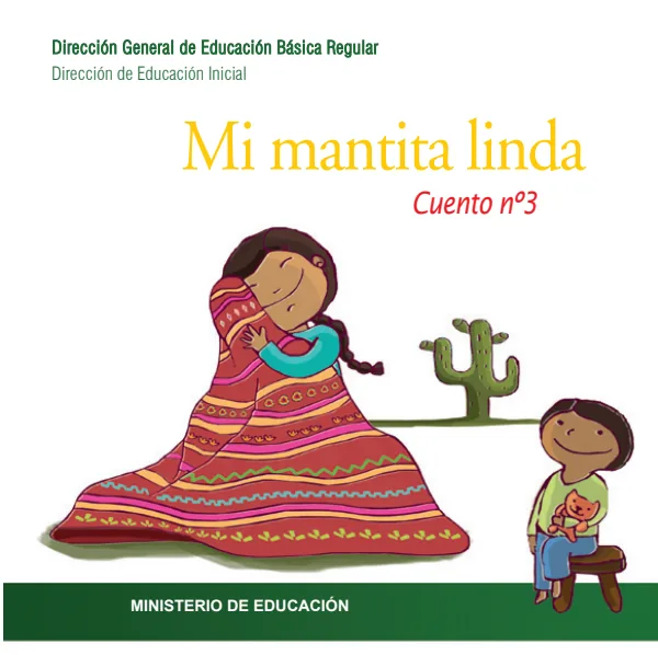 Mi mantita linda - Educación Inicial (MINEDU) PDF 1 Portada de Mi mantita linda - Educación Inicial - MINEDU
