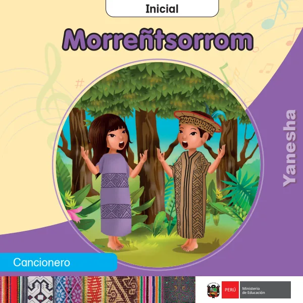 Morreñtsorrom = Cancionero - inicial - Yanesha (MINEDU) PDF 1 Portada de Morreñtsorrom = Cancionero - inicial - Yanesha - MINEDU