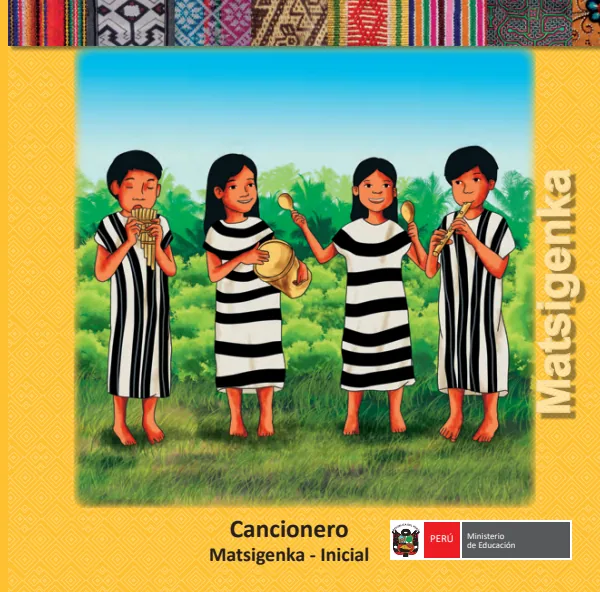 Omagempitagakena: Cancionero - Matsigenka, Inicial (MINEDU) PDF 1 Portada de Omagempitagakena: Cancionero - Matsigenka, Inicial - MINEDU