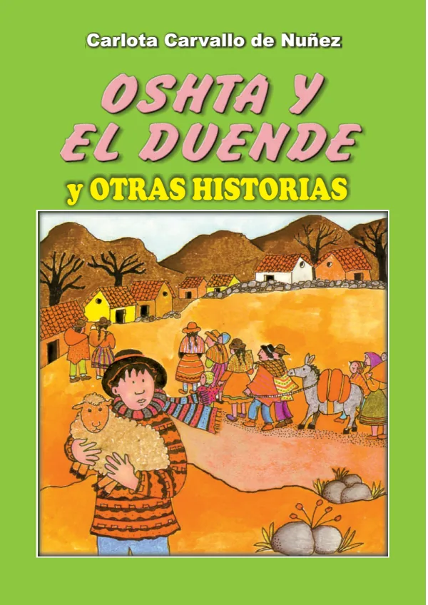 Oshta y el duende y otras historias - Primaria (MINEDU) PDF 1 Portada de Oshta y el duende y otras historias - Primaria - MINEDU