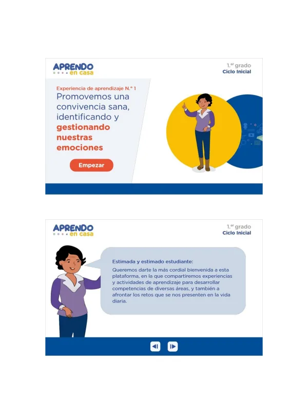 Promovemos una convivencia sana, identificando y gestionando nuestras emociones (MINEDU) PDF 1 Portada de Promovemos una convivencia sana, identificando y gestionando nuestras emociones - Educación Básica Alternativa (EBA) - MINEDU