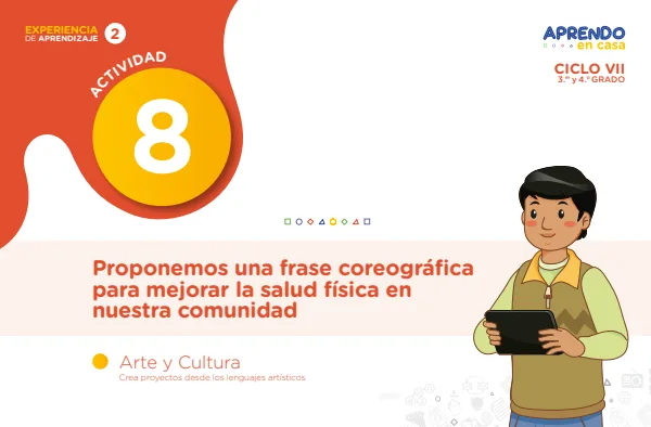 Proponemos una frase coreográfica para mejorar la salud física - Secundaria (MINEDU) PDF 1 Portada de Proponemos una frase coreográfica para mejorar la salud física - Secundaria - MINEDU