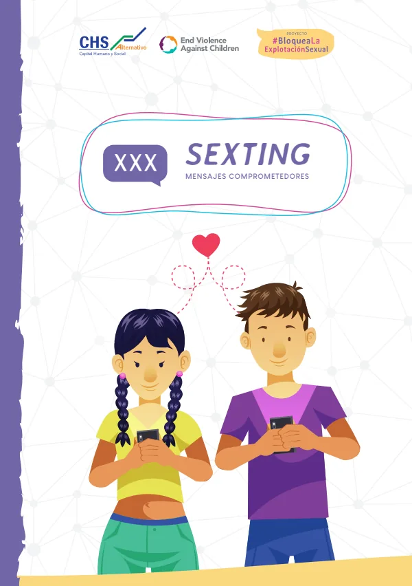 ¿Qué es sexting? - Secundaria (MINEDU) PDF 1 Portada de ¿Qué es sexting? - Secundaria - MINEDU