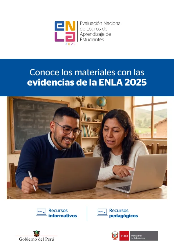 Recursos ENLA 2025 (Resultados ENLA 2025) (MINEDU) PDF 1 Portada de Recursos ENLA 2025 (Resultados ENLA 2025) - Evaluaciones UMC (ECE y ENLA) - MINEDU