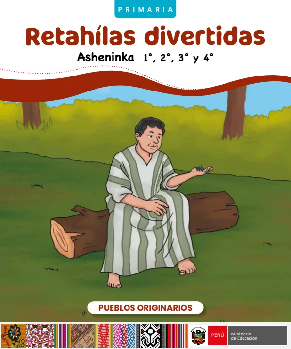 Retahílas divertidas - Primaria - Asheninka (MINEDU) PDF 1 Portada de Retahílas divertidas - Primaria - Asheninka - MINEDU