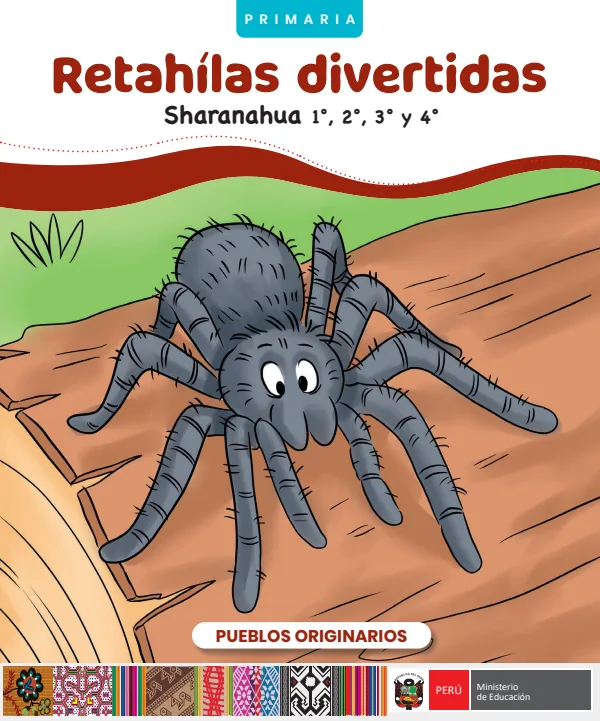 Retahílas divertidas - Primaria - Sharanahua (MINEDU) PDF 1 Portada de Retahílas divertidas - Primaria - Sharanahua - MINEDU