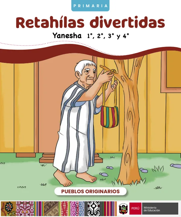 Retahílas divertidas - Primaria - Yanesha (MINEDU) PDF 1 Portada de Retahílas divertidas - Primaria - Yanesha - MINEDU