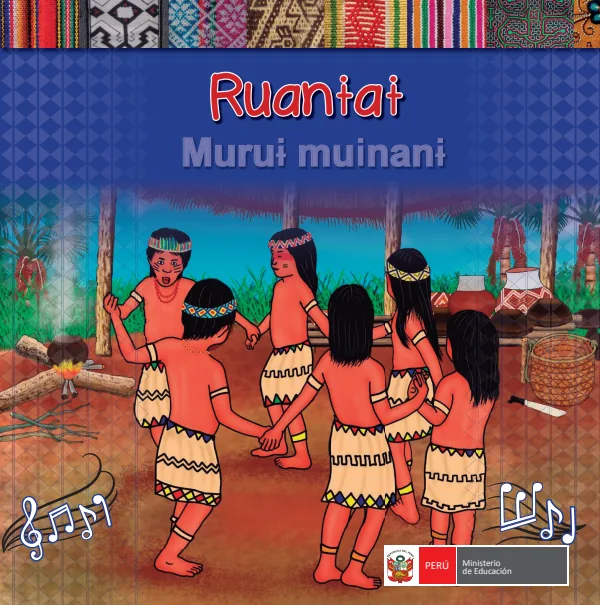 Ruaniai = Cancionero - Murui munani - Primaria (MINEDU) PDF 1 Portada de Ruaniai = Cancionero - Murui munani - Primaria - MINEDU