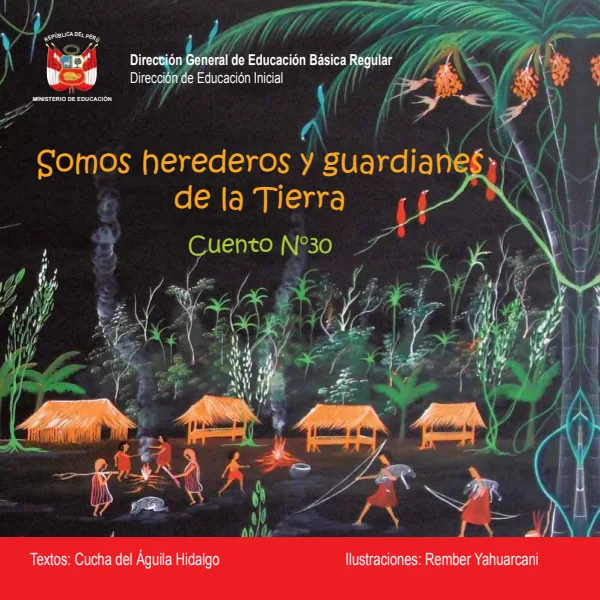 Somos herederos y guardianes de la Tierra - Educación Inicial (MINEDU) PDF 1 Portada de Somos herederos y guardianes de la Tierra - Educación Inicial - MINEDU