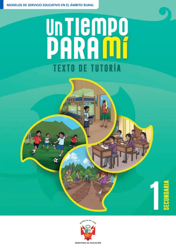 Un tiempo para mí: texto de tutoría de 1.er grado (MINEDU) PDF 1 Portada de Un tiempo para mí: texto de tutoría de 1.er grado - MINEDU