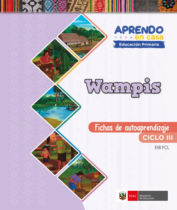 Urarina - Fichas de autoaprendizaje Mamaru del IV Ciclo (3.er) de Primaria (MINEDU) PDF 1 Portada de Urarina - Fichas de autoaprendizaje Mamaru del IV Ciclo (3.er) de Primaria - MINEDU