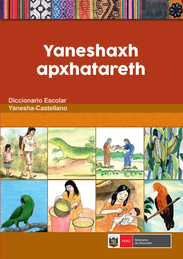 Yaneshaxh apxhatareth: Diccionario Escolar Yanesha - Castellano - Primaria (MINEDU) PDF 1 Portada de Yaneshaxh apxhatareth: Diccionario Escolar Yanesha - Castellano - Primaria - MINEDU