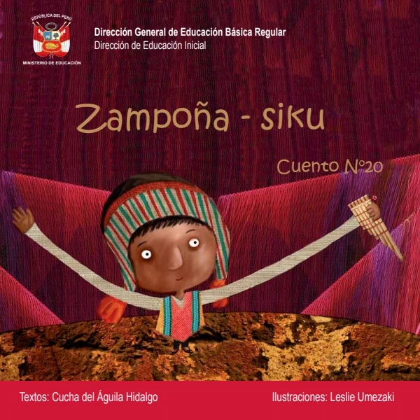 Zampoña, siku - Educación Inicial (MINEDU) PDF 1 Portada de Zampoña, siku - Educación Inicial - MINEDU
